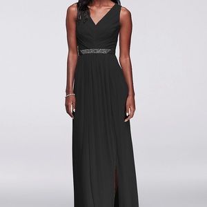 Black bridesmaids dress